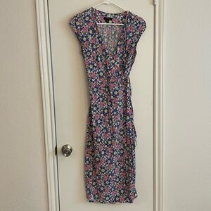 J. Crew Wrap Dress with Hole